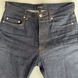 A.P.C. Men's Dark Blue Slim Jeans